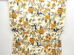 大正ロマン　唐花模様子供着物